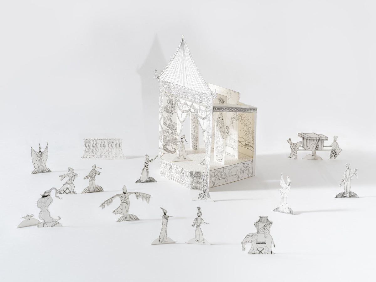 Aladdin Toy Theatre Kit by Vaishali Prazmari